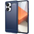 Xiaomi Redmi Note 13 Pro+ Børstet TPU Cover - Karbonfiber