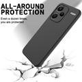 Xiaomi Redmi Note 13 Pro+ Liquid Silikone Cover med Strop - Sort