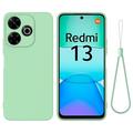 Xiaomi Redmi Note 13R/Redmi 13/Poco M6 4G Liquid Silikone Cover med Strop