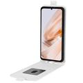 Xiaomi Redmi Note 13R/Redmi 13/Poco M6 4G Vertikal Flip Taske med Kortholder - Hvid