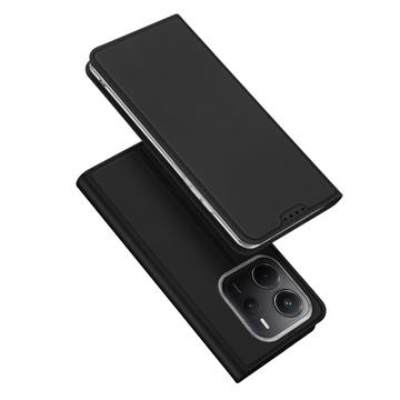 Xiaomi Redmi Note 14 4G Dux Ducis Skin Pro Flip Cover - Sort