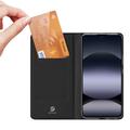 Xiaomi Redmi Note 14 4G Dux Ducis Skin Pro Flip Cover - Sort