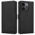 Xiaomi Redmi Note 14 4G Tech-Protect Pungetui med Magnet og Stativ - Sort