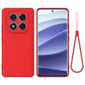 Xiaomi Redmi Note 14 Pro 5G/Poco X7 Flydende silikone cover med håndrem