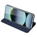 Xiaomi Redmi Note 14S Dux Ducis Skin Pro Flip Cover - Blå