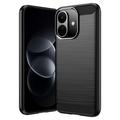 Xiaomi Redmi Note 17 Pro Børstet TPU Cover - Karbonfiber