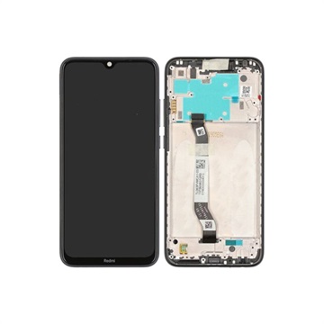 Xiaomi Redmi Note 8 Skærm & Frontcover 5600050C3J00 - Sort