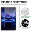 Xiaomi Redmi Pad 2 9.7 Skærmbeskyttelse Hærdet Glas - 9H - Case Friendly - Gennemsigtig