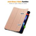 Xiaomi Redmi Pad 2 9.7 Tri-Fold Series Smart Folio-etui - Rosaguld