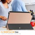 Xiaomi Redmi Pad 2 9.7 Tri-Fold Series Smart Folio-etui - Rosaguld