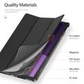 Xiaomi Redmi Pad 2 Dux Ducis Domo Tri-Fold Smart Folio Cover - Sort