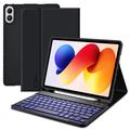Xiaomi Redmi Pad 2 Pro/Poco Pad M1 Tech-Protect SmartCase Pen Bluetooth-tastaturetui - sort