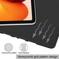 Xiaomi Redmi Pad 2 Pro/Poco Pad M1 Tri-Fold Series Smart Folio-etui - Rosaguld