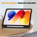 Xiaomi Redmi Pad 2 Pro/Poco Pad M1 Tri-Fold Series Smart Folio-etui - Rosaguld