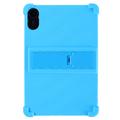 Xiaomi Redmi Pad 2 silikoneetui med kickstand - Lyseblå