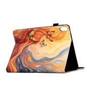Xiaomi Redmi Pad 2 Smart Folio Taske - Orange sommerfugle