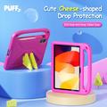 Xiaomi Redmi Pad SE Dux Ducis Puff Kids EVA-stødsikkert etui med kickstand - Pink
