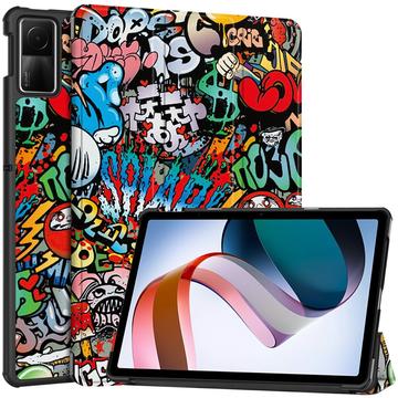 Xiaomi Redmi Pad SE Tri-Fold Series Smart Folio Cover - Graffiti