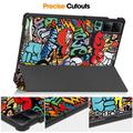 Xiaomi Redmi Pad SE Tri-Fold Series Smart Folio Cover - Graffiti