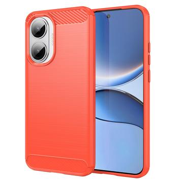 Xiaomi Redmi Turbo 4 Pro Børstet TPU Cover - Karbonfiber
