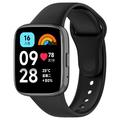 Xiaomi Redmi Watch 3 Lite/3 Active Soft Silikone Rem - Sort