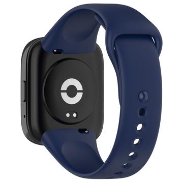 Xiaomi Redmi Watch 3 Lite/3 Active Soft Silikone Rem - Mørkeblå