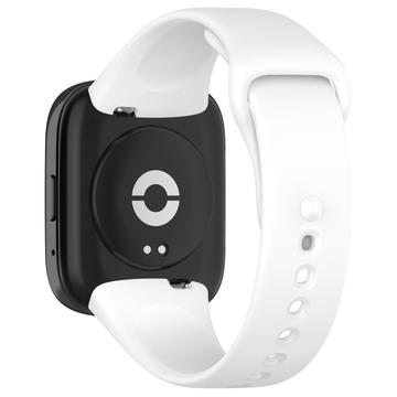 Xiaomi Redmi Watch 3 Lite/3 Active Soft Silikone Rem - Hvid