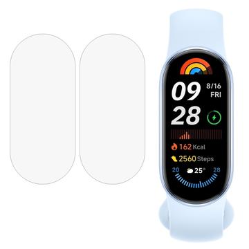 Xiaomi Smart Band 10 TPU Beskyttelsesfilm - 2 Stk. - Gennemsigtig