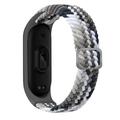 Xiaomi Smart Band 8/9 Beline Nylonrem - Hvid / Sort
