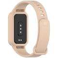 Xiaomi Smart Band 9 Active/Redmi Band 3 Udskiftning af Silikonestrop med Integreret Ramme - Pink
