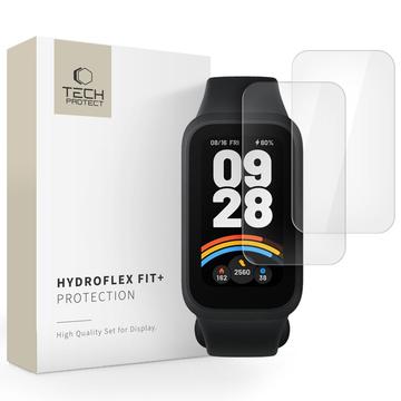 Xiaomi Smart Band 9 Active Tech-Protect Hydroflex Fit+ skærmbeskytter - 2 stk. - Klar