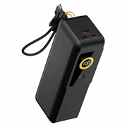 Xtorm NextGen6 27000mAh powerbank 70W - 2x USB-C/1x USB-A, USB-C-kabel - Sort