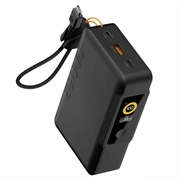 Xtorm NextGen6 Powerbank 20000mAh med Smart Display - Sort