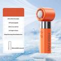 Y41 sammenklappelig håndholdt ventilator med 3000mAh batteri - orange