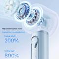 Y72 Bærbar køleventilator med isdamp og smart skærm - 3000mAh - Blå