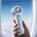Y72 Bærbar køleventilator med isdamp og smart skærm - 3000mAh - Blå