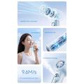 Y72 Bærbar køleventilator med isdamp og smart display - 3000mAh - Hvid