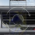 YESIDO C131 trådløs biloplader 15W hurtig opladning automatisk fastspænding af telefonholder luftudtag biloplader