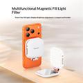 YESIDO DH18 4-i-1 magnetisk LED-fyldlys - hvid