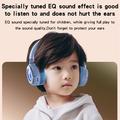 YESIDO EP06 Børn Trådløs Bluetooth Stereo Musik Hovedtelefoner Børn Hovedmonteret Headset - Blå