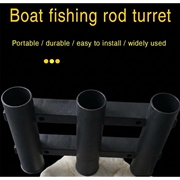 YJ-ZJ-010 ABS-fiskestangsholder til båd - med huller