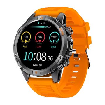 YK15 IP68 vandtæt udendørs smartwatch med Bluetooth-opkald - orange
