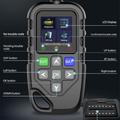 YM119 OBD2-scanner / læser til motorfejlkoder - sort