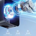 YS-G7 USB-opladelig bordventilator med 8 hastigheder
