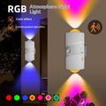 YSJ-008A RGB-smart natlampe med bevægelsessensor - hvid