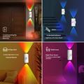 YSJ-008A RGB-smart natlampe med bevægelsessensor - hvid
