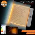 YSJ-019 Plus klar akryl LED-natlampe - Type-C-opladning - sort