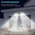YY-22226 4-lampe LED-solcellelampe med PIR-bevægelsessensor - 800 lumen