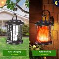 YY-91008B Hængende solcellelanterne med flimrende flammeeffekt