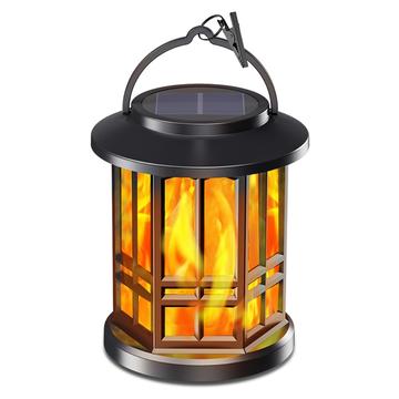 YY-91008C Flickering Flame Solar Hanging Lantern med IP65-beskyttelse